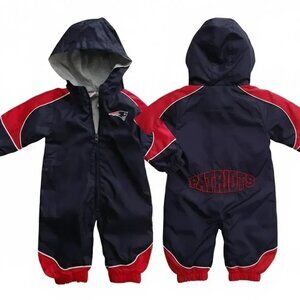 NFL New England Patriots Lightweight Rainsuit 0-3 Months